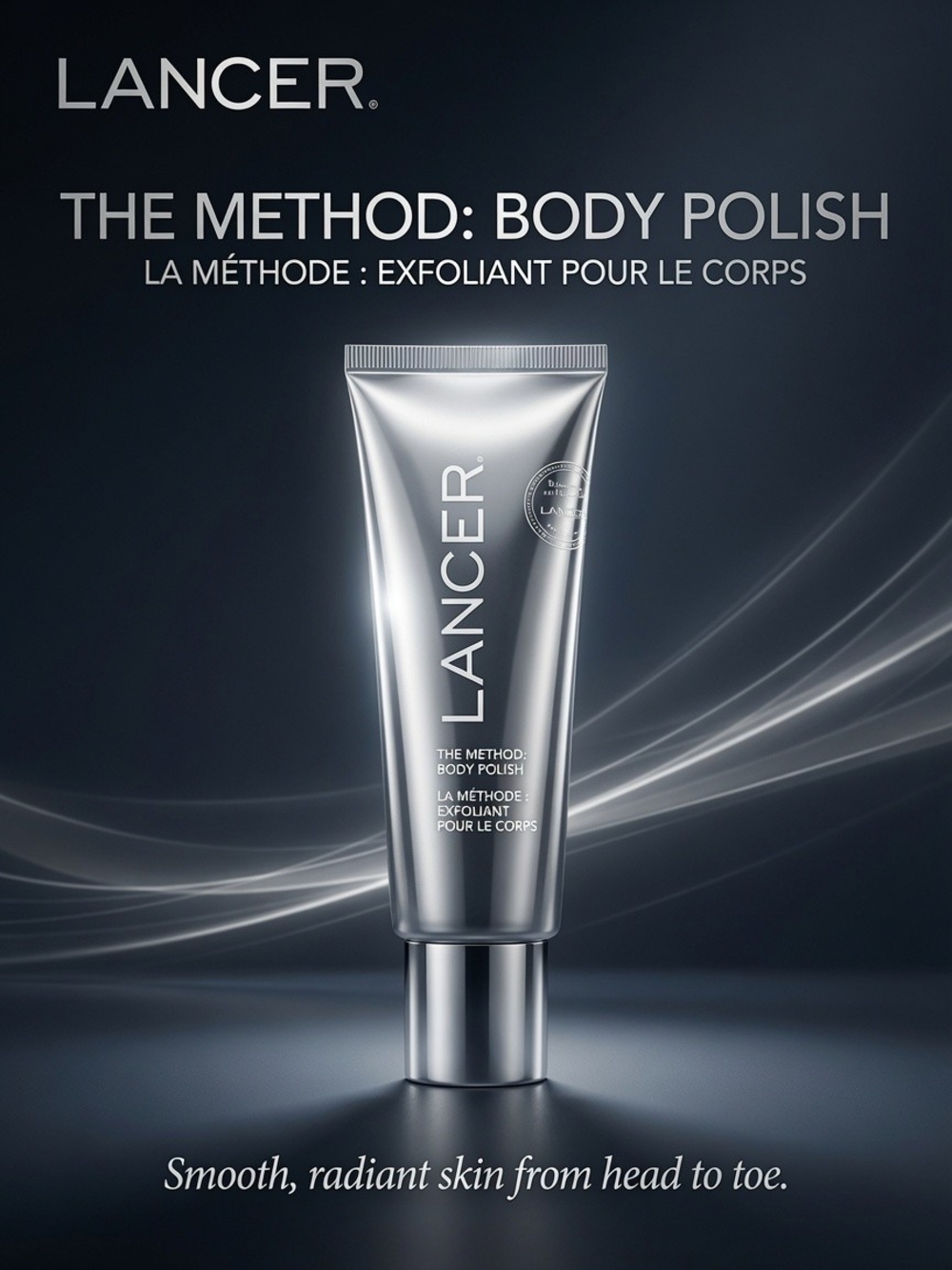 LANCER The Method: Body Polish — Silver Exfoliating Body Scrub